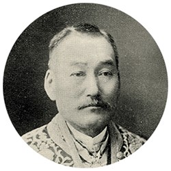 對臺灣鐵道建設有重大貢獻的鐵道部長長谷川謹介