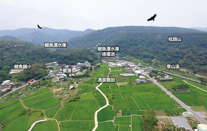 苗栗縣三義鄉鯉魚社區為符合里山倡議的實際案例。