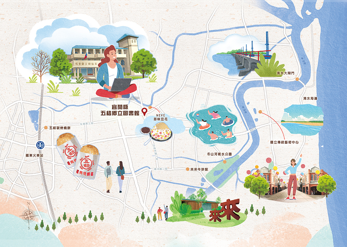 擁抱濕地、沙洲與大海 跟著冬山河去旅行