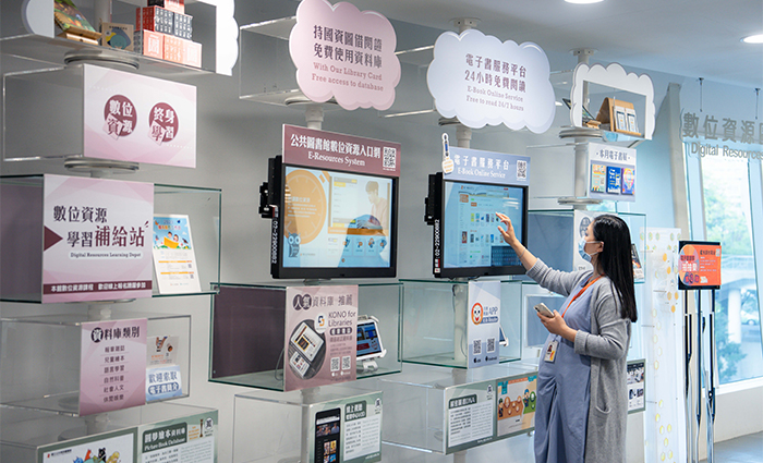 國資圖以「科技」為核心，推行實體、數位雙軌閱讀。