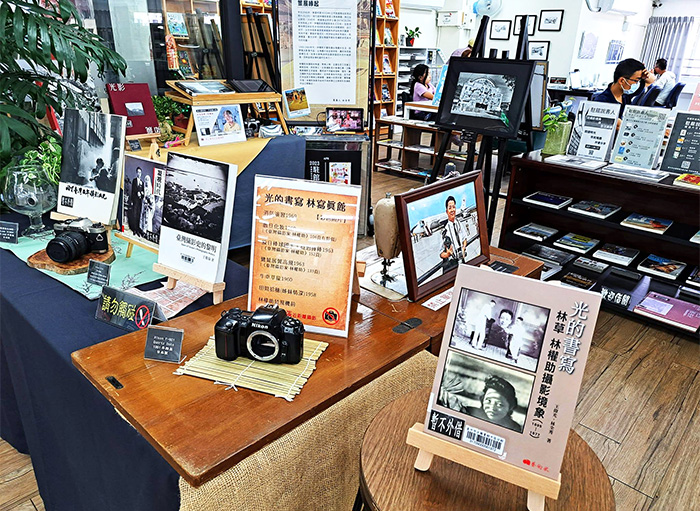 中區分館以林權助攝影常設展，結合駐館說書人形式，將珍貴記憶錄製為影片保存。