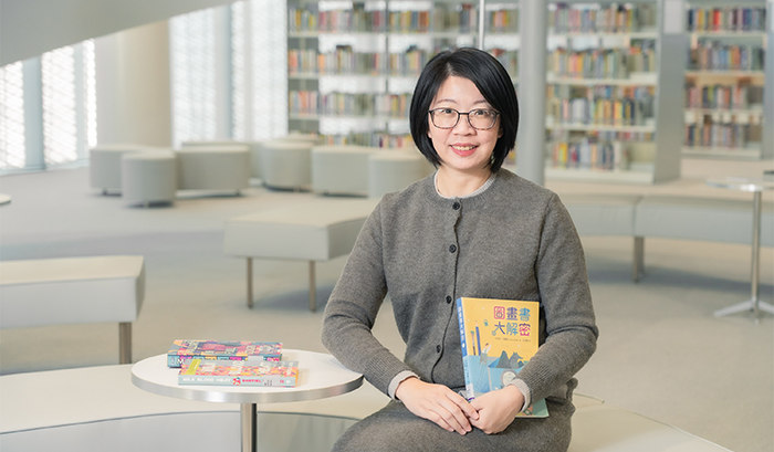 曾惠君表示,期待讓圖書館的節奏,細膩回應人們對知識的需求。