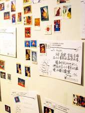 年終將近,舉辦書寫祝福小卡的溫馨活動。