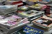 一本本過期期刊，搭配借書積點活動贈送讀者，一舉兩得。