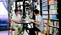 來到深波圖書館，除了看見一座電影圖書館之美，更能領略這座圖書館的人文厚韻。