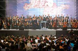 2013 日月潭花火音樂節感動大謝幕。
