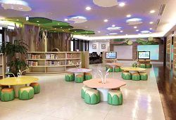 親子美育數位圖書館館舍空間。（親子美育數位圖書館提供）