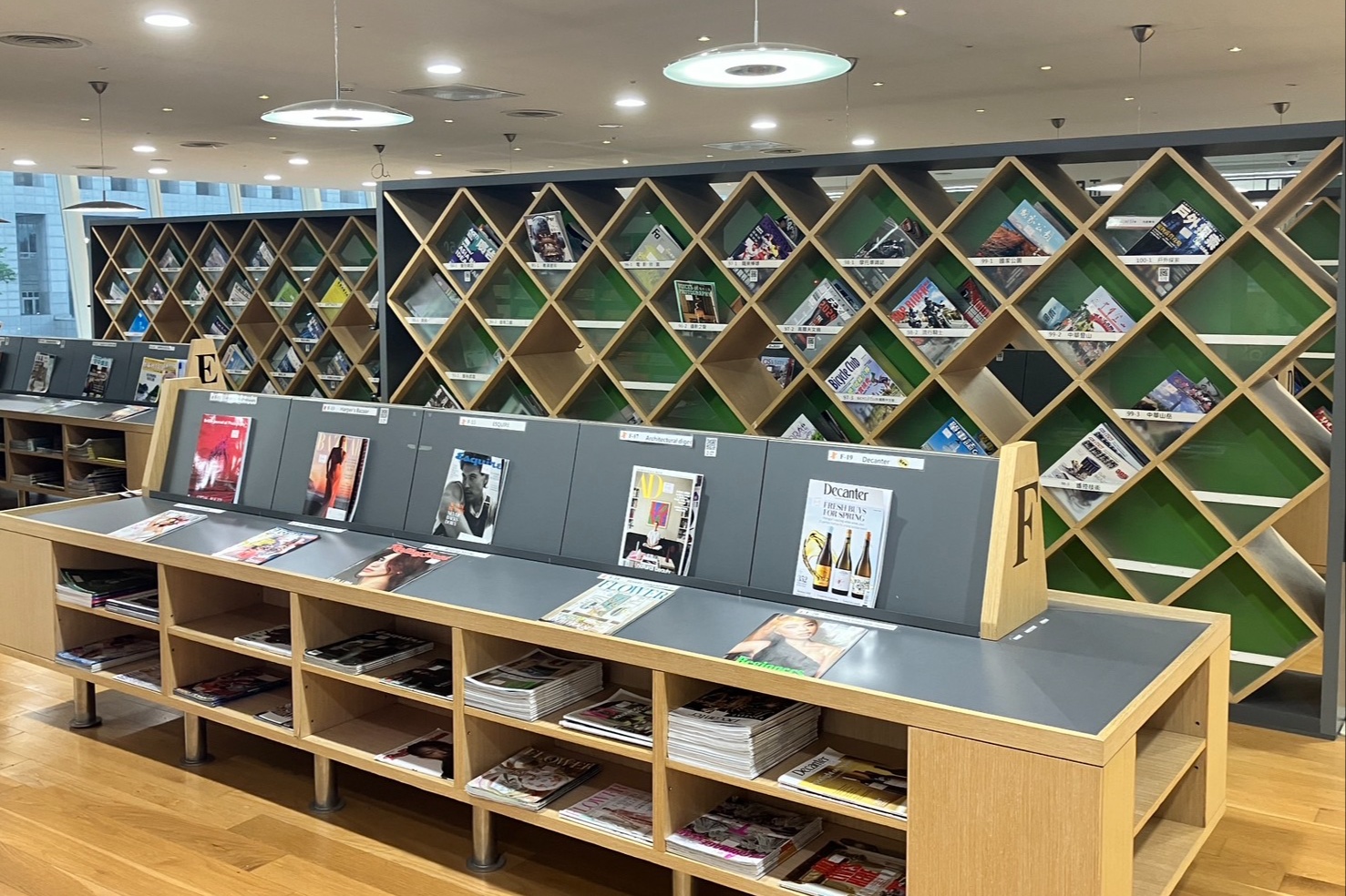 Periodicals and Newspapers Reading Area