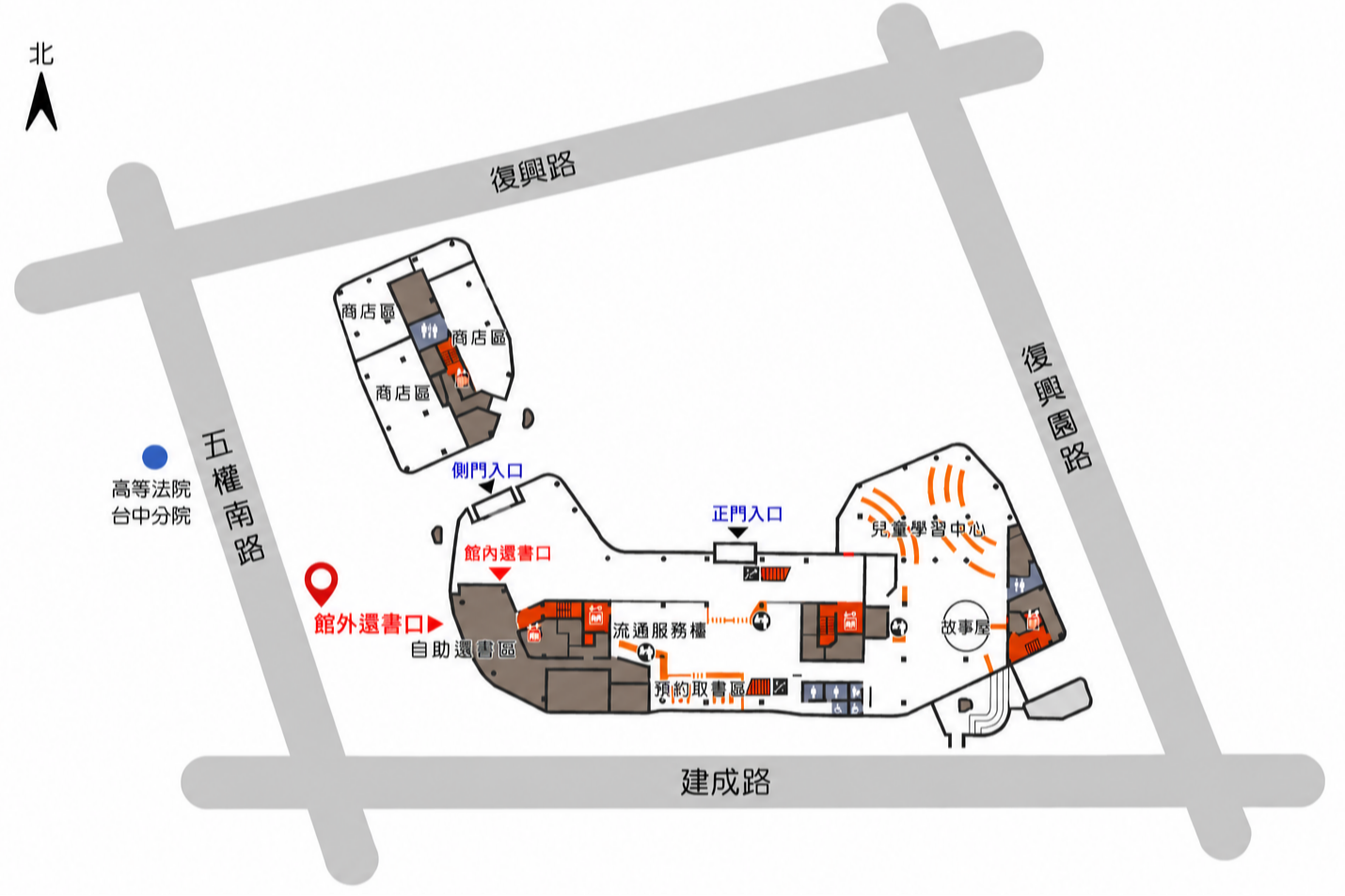 自助還書口